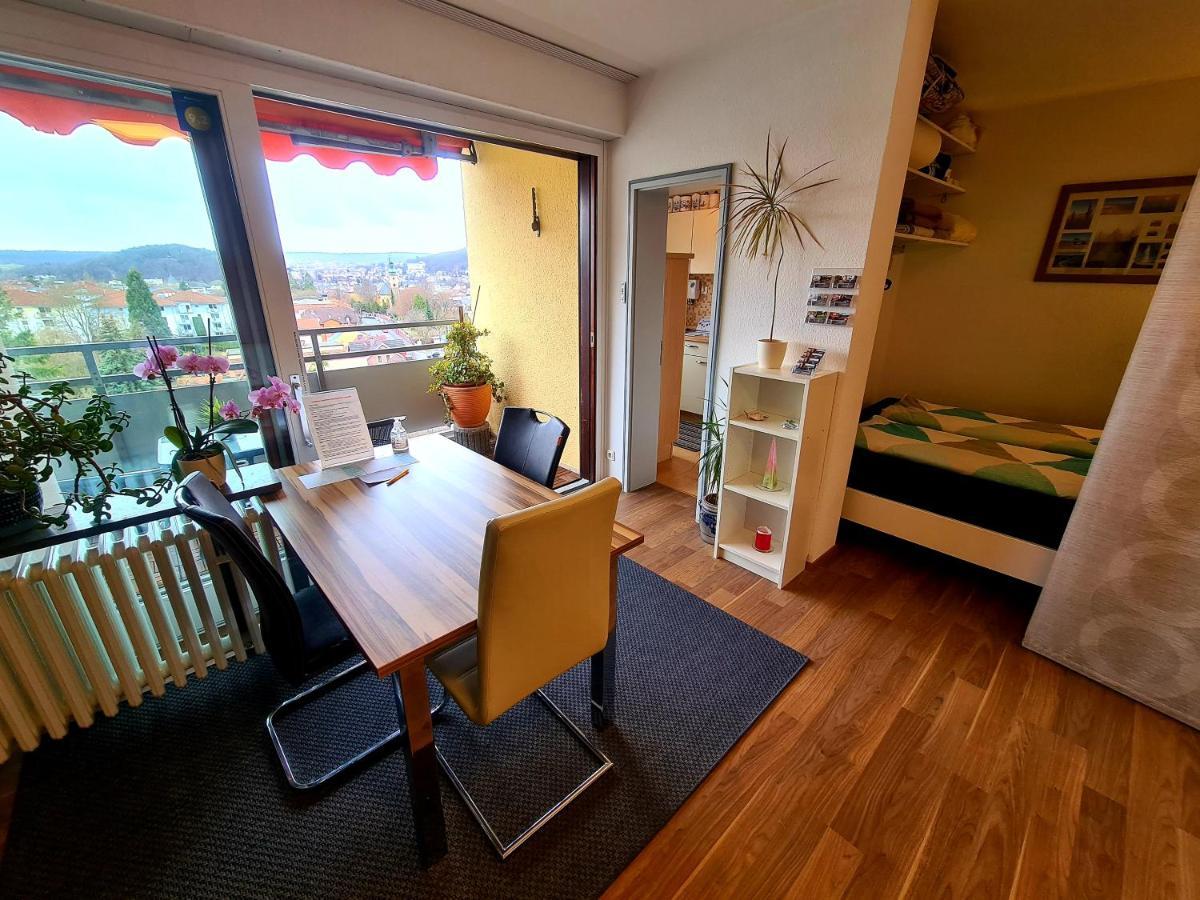 1,5 Zimmer Apartments Mit Traumhafter Aussicht Bad Kissingen Bagian luar foto