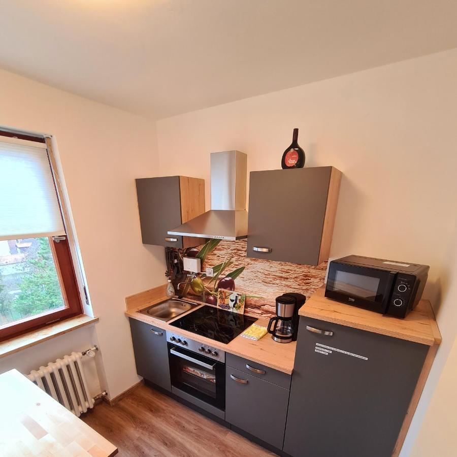 1,5 Zimmer Apartments Mit Traumhafter Aussicht Bad Kissingen Bagian luar foto